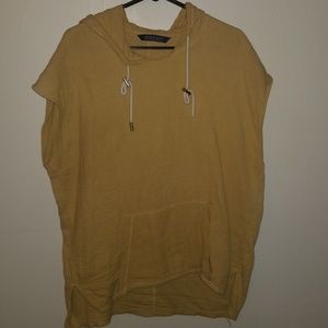 Zara Man Sleeveless Hoodie